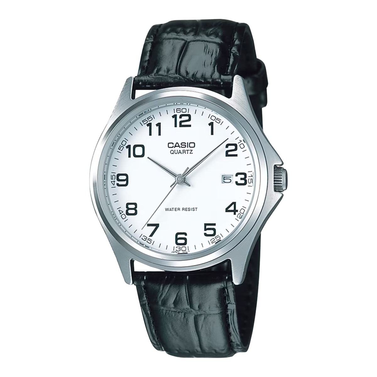 Reloj CASIO Regular MTP-1183E-7B Acero/Cuero Hombre Plateado/Negro1