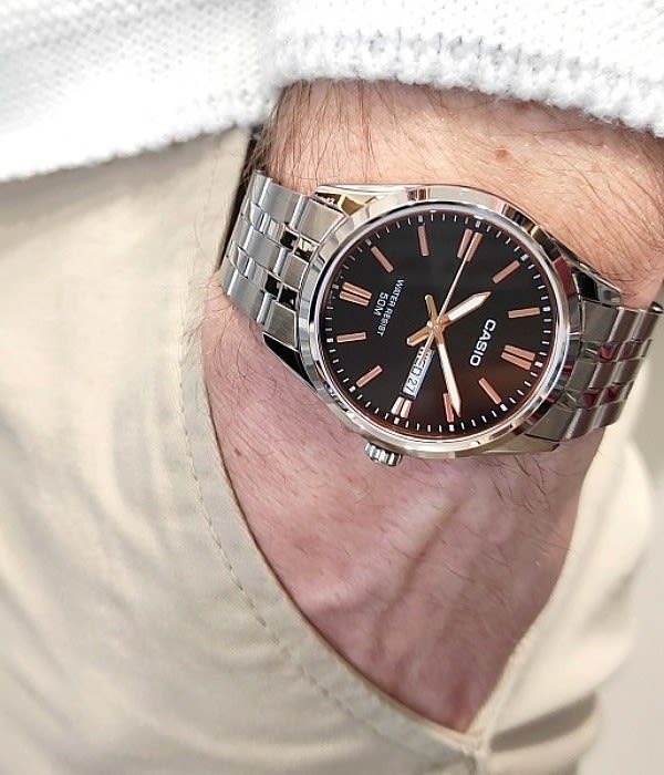 Reloj CASIO Regular MTP-1335D-1A2 Acero Hombre Plateado4