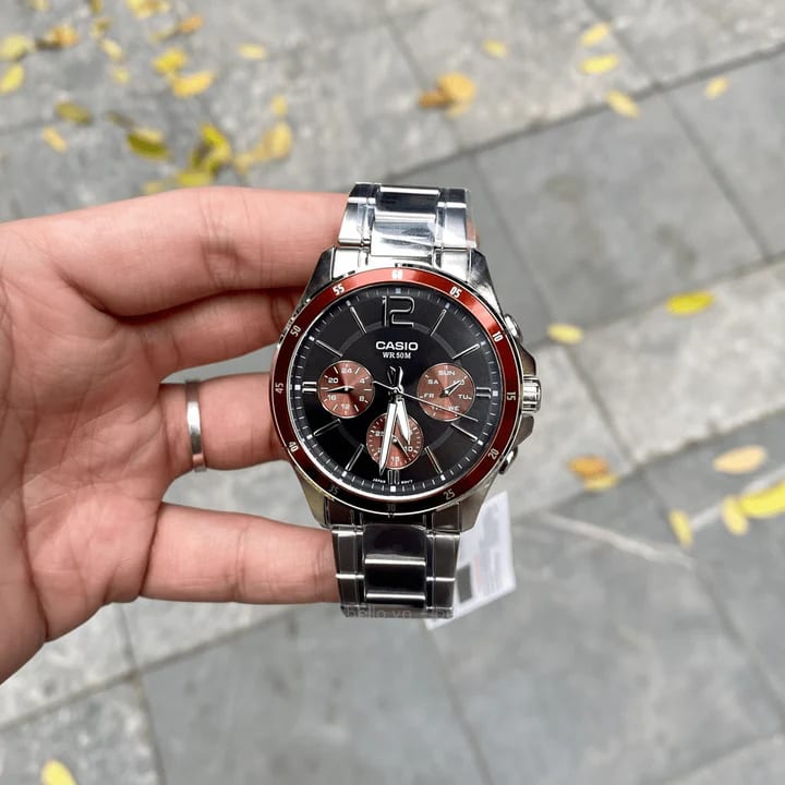 Reloj CASIO Regular MTP-1374D-5A Acero Hombre Plateado2