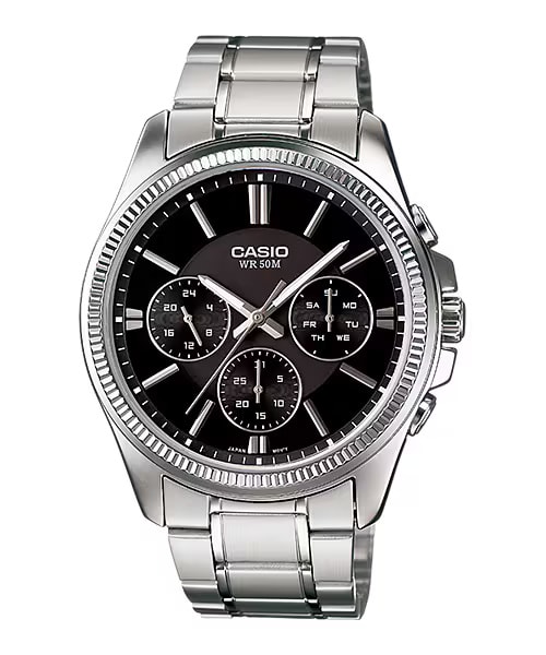 Reloj CASIO Regular MTP-1375D-1A Acero Hombre Plateado1
