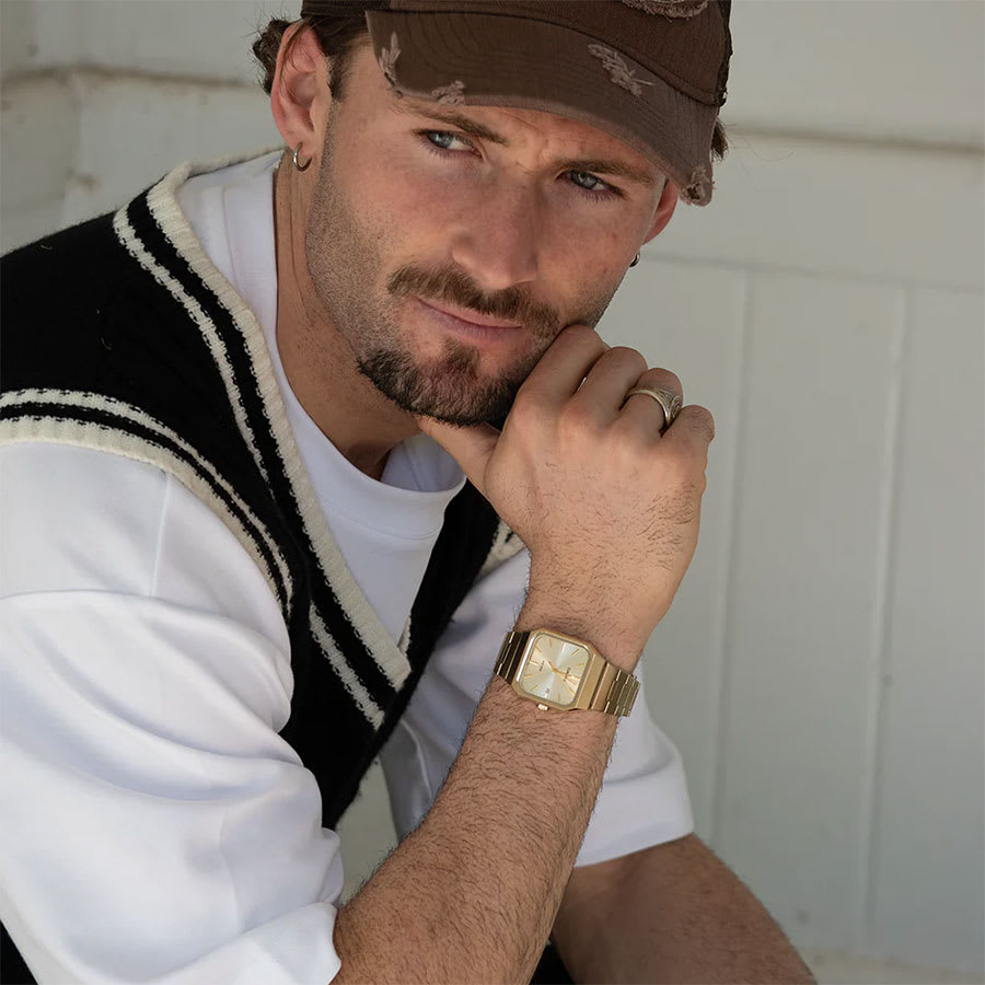 Reloj CASIO Regular MTP-B185G-9A Acero Hombre Dorado2