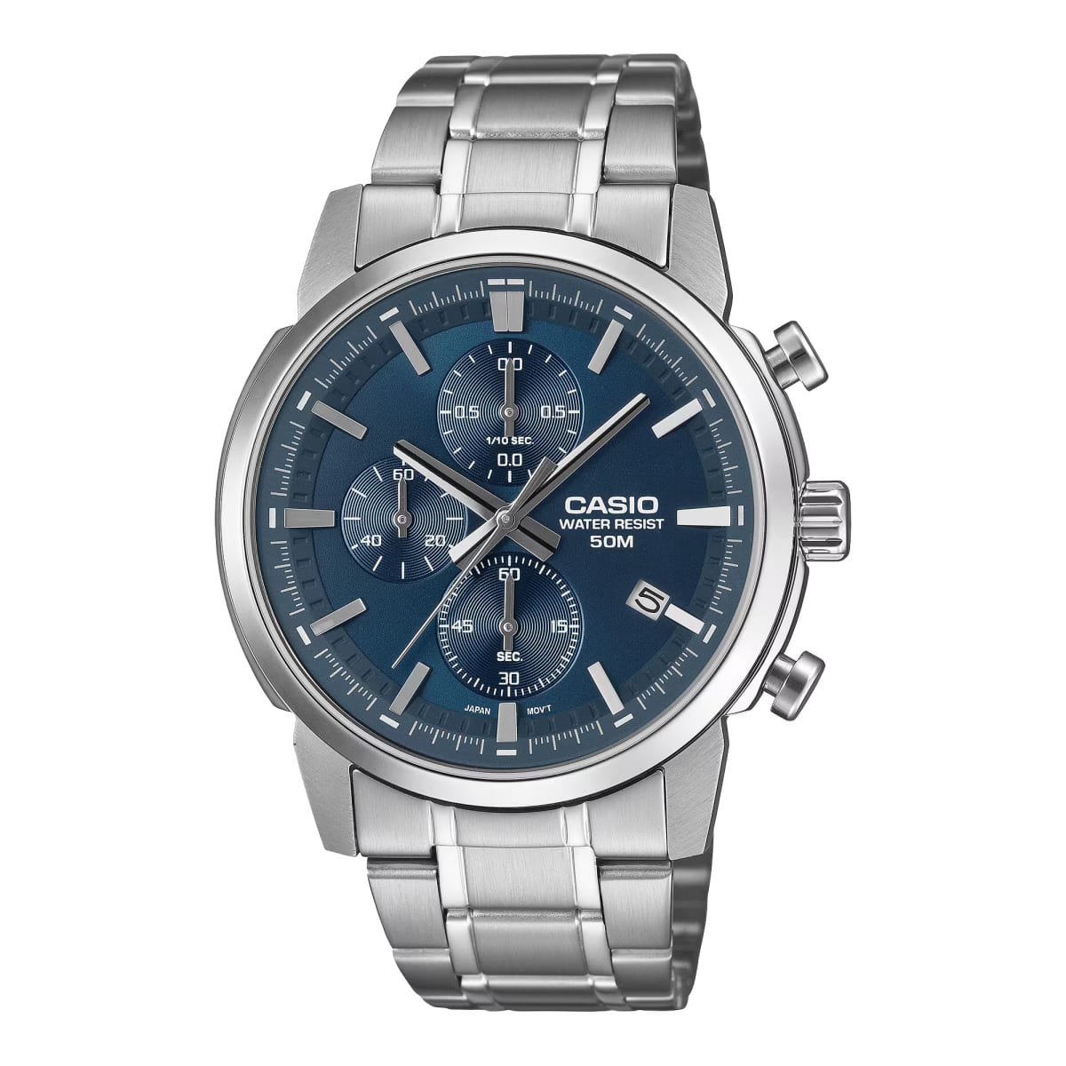 Reloj CASIO Regular MTP-E510D-2A2 Acero Hombre Plateado1