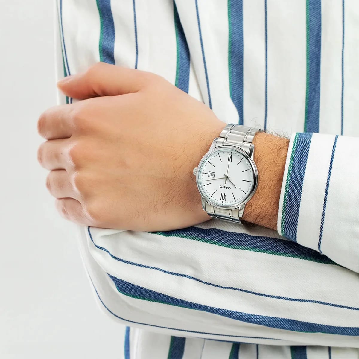 Reloj CASIO Regular MTP-V002D-7B3 Acero Hombre Plateado2