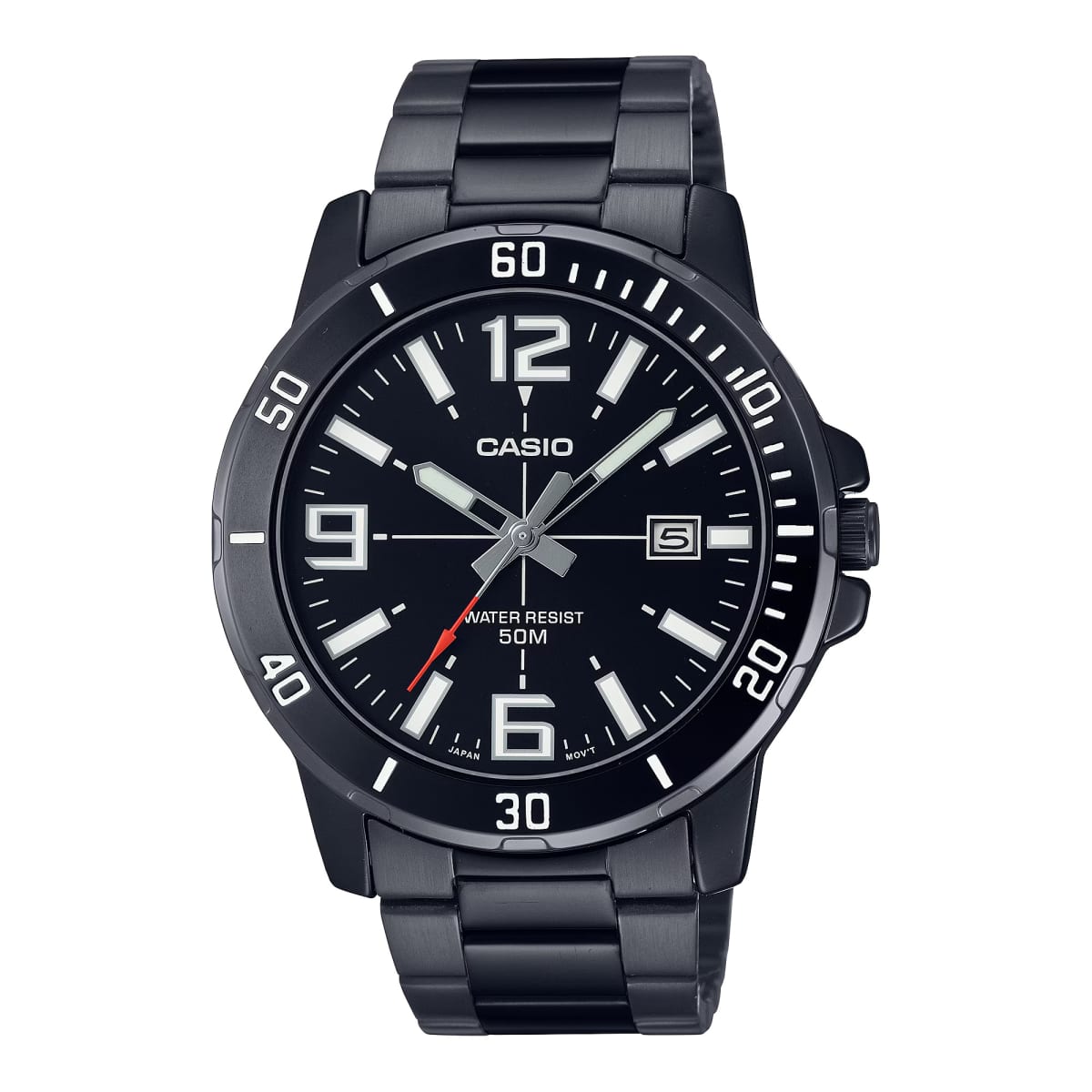 Reloj CASIO Regular MTP-VD01B-1B Acero Hombre Negro1