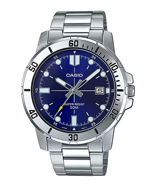 Reloj CASIO Regular MTP-VD01D-2E Acero Hombre Plateado1