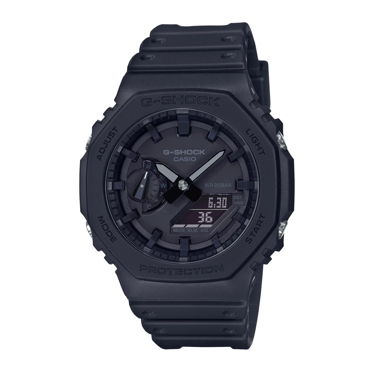 Reloj G-SHOCK GA-2100-1A1 Carbono/ Resina Hombre Negro1