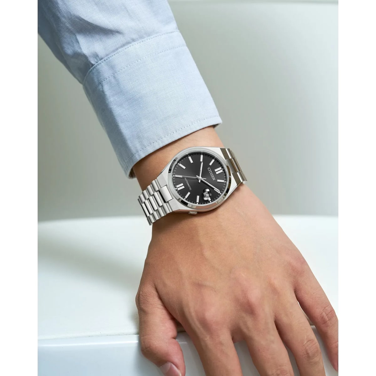 Reloj CITIZEN Automático NJ0150-56E Acero Unisex Plateado7