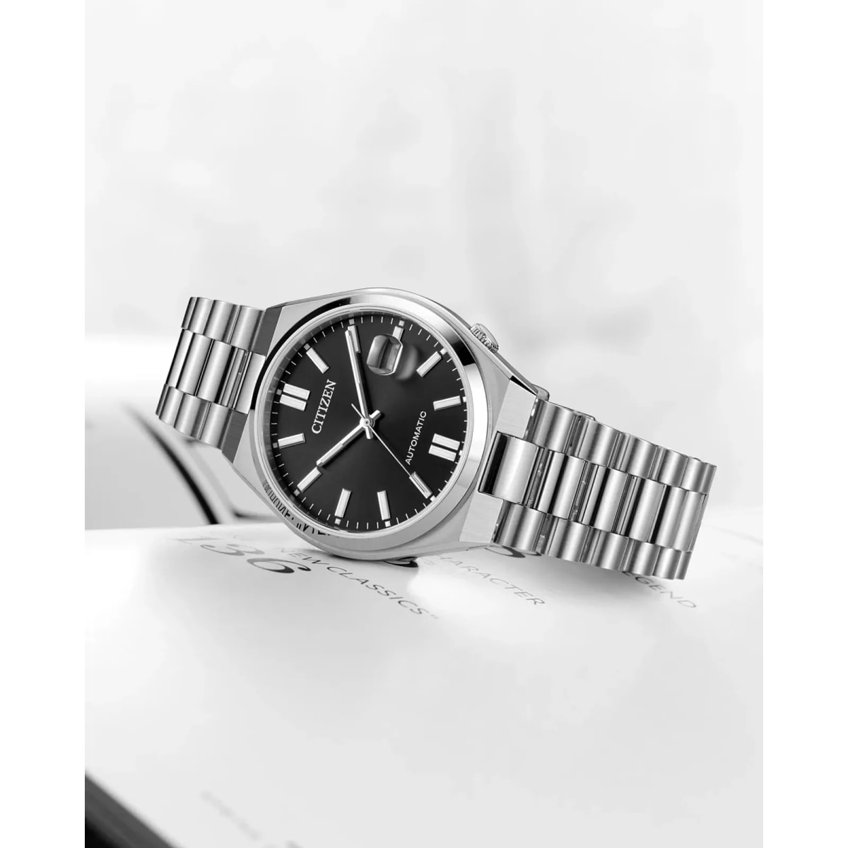 Reloj CITIZEN Automático NJ0150-56E Acero Unisex Plateado8