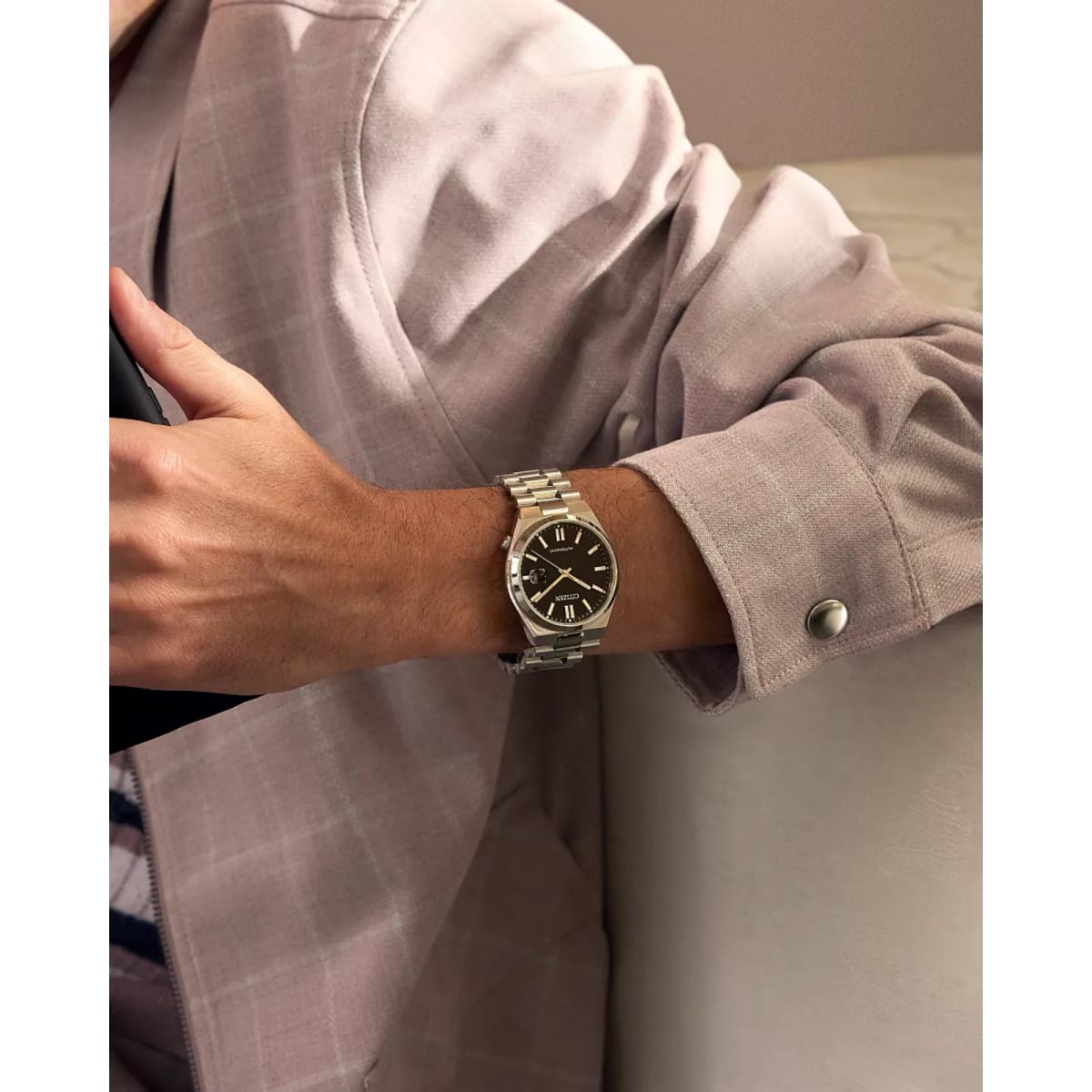 Reloj CITIZEN Automático NJ0150-56E Acero Unisex Plateado5