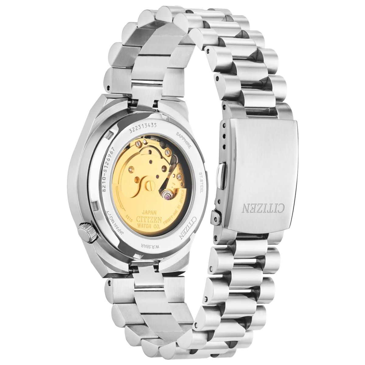 Reloj CITIZEN Automático NJ0151-53M Acero Unisex Plateado3