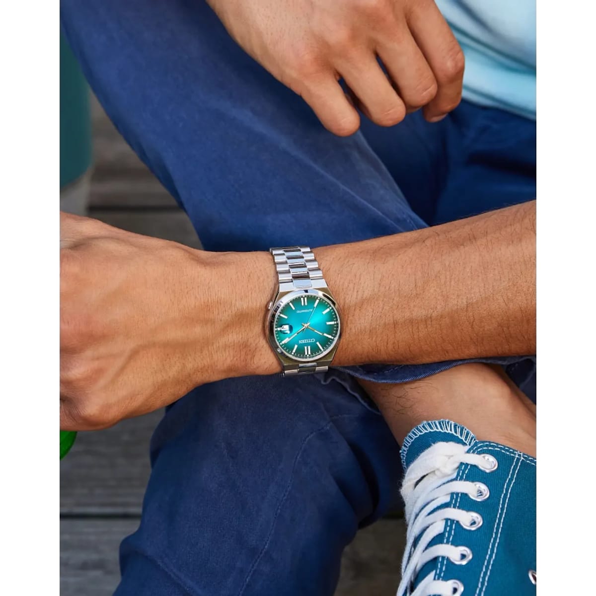 Reloj CITIZEN Automático NJ0151-53X Acero Unisex Plateado6