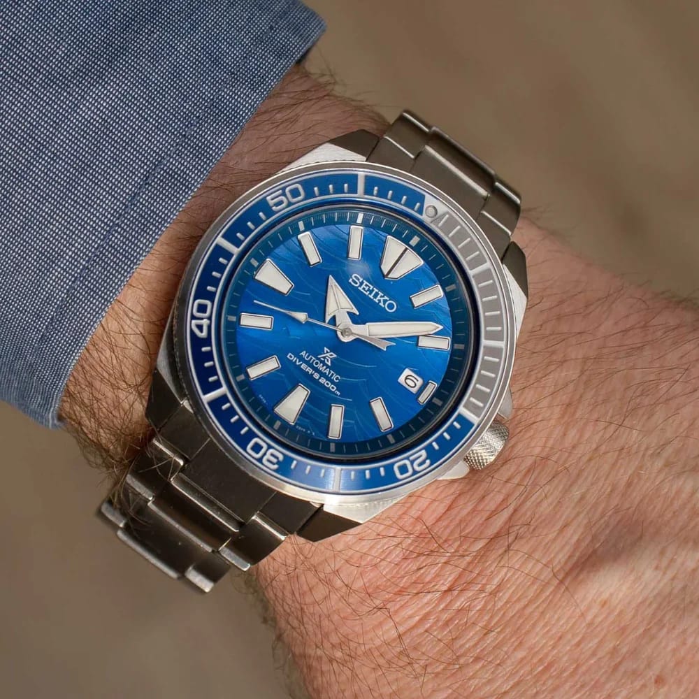 Reloj SEIKO PROSPEX Diver Samurai SRPD23K1 Automático Acero Hombre Plateado5