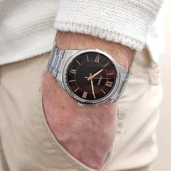 Reloj CASIO Regular MTP-V005D-1B5 Acero Hombre Plateado3