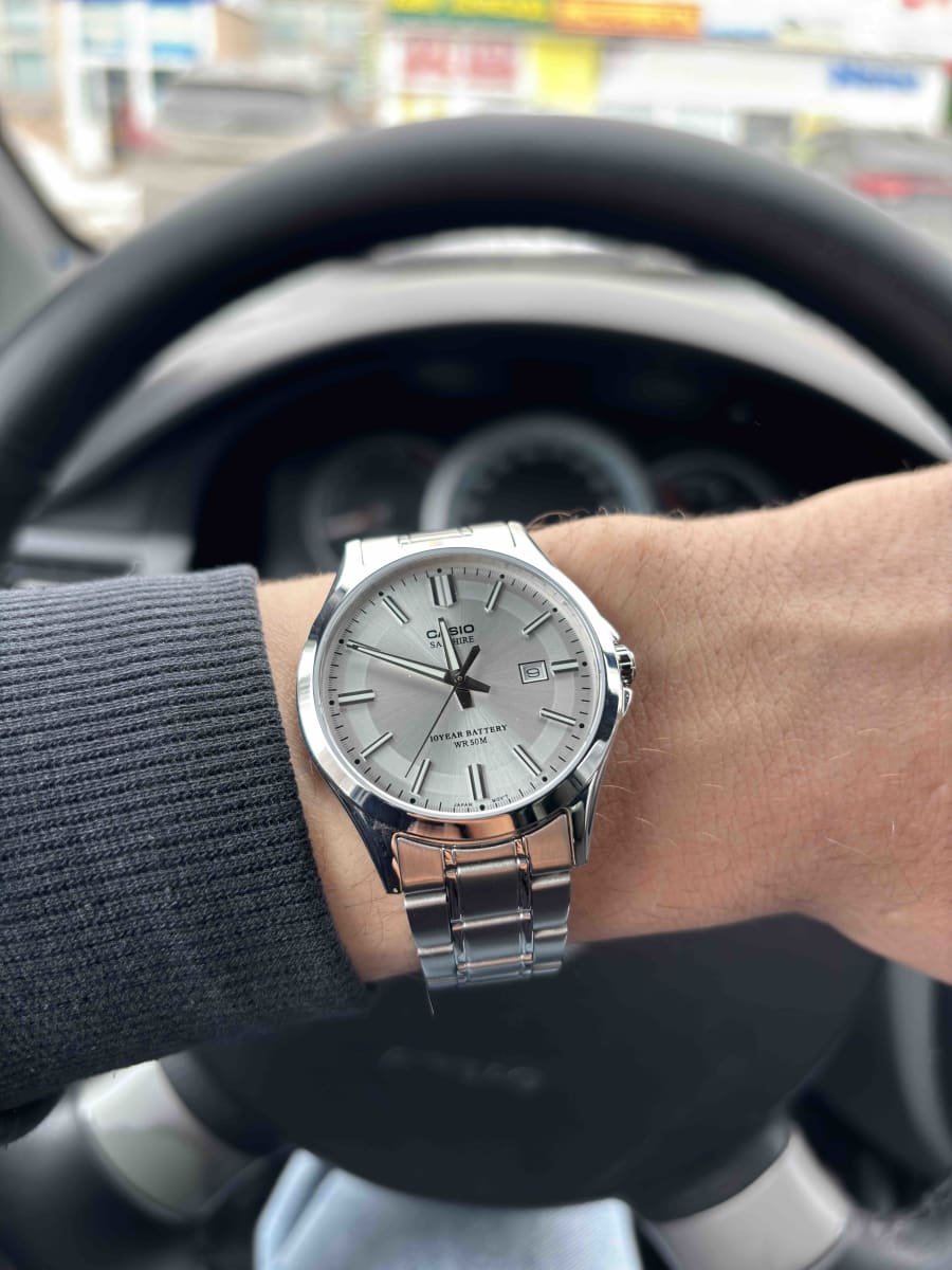 Reloj CASIO Regular MTS-100D-7A Acero Hombre Plateado3