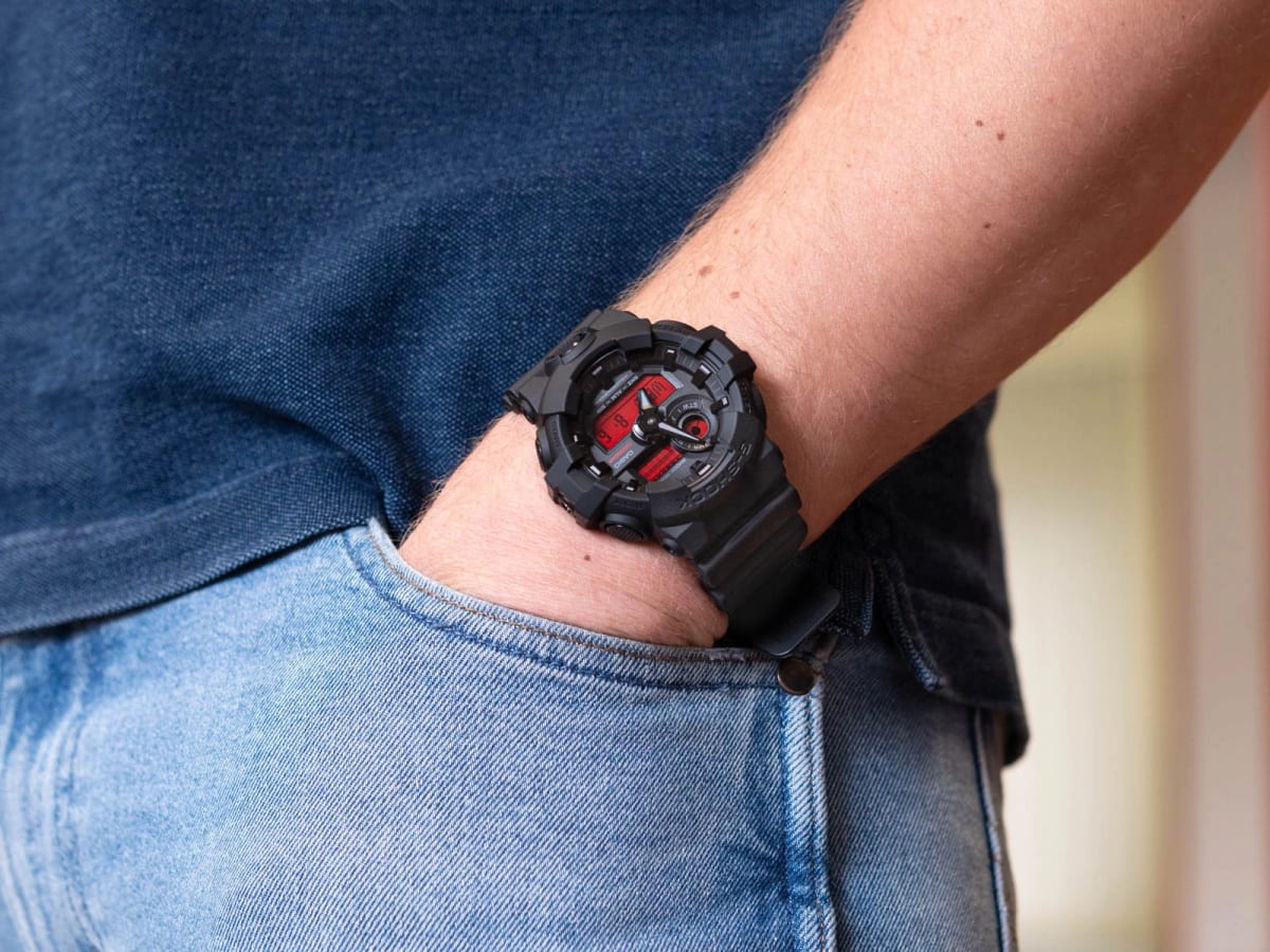 Reloj G-SHOCK GA-700BBR-1A Resina Hombre Negro7