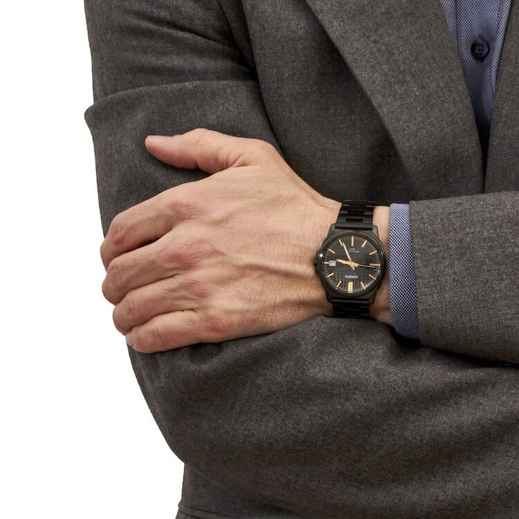 Reloj CASIO Regular MTP-E720B-1A Acero Hombre Negro2