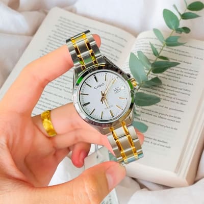 Reloj CASIO Regular LTP-1308SG-7A Acero Mujer Plateado/Dorado3