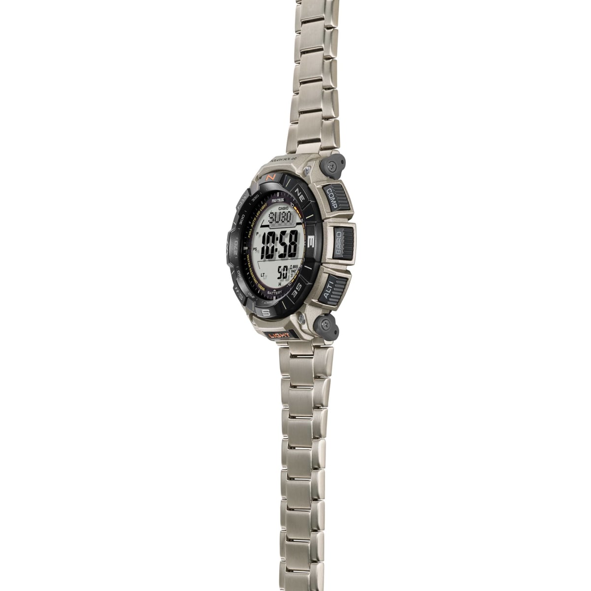 Reloj PROTREK PRG-340T-7 Resina/Titanio Hombre Plateado3