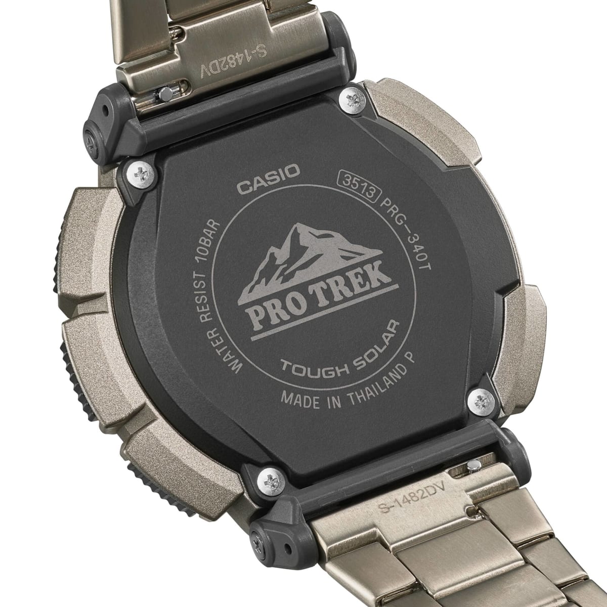 Reloj PROTREK PRG-340T-7 Resina/Titanio Hombre Plateado5