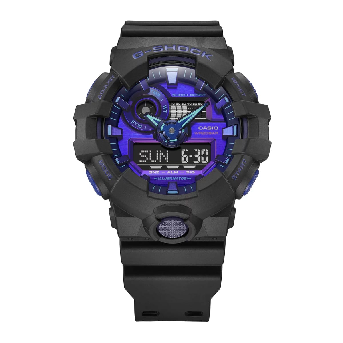 Reloj G-SHOCK GA-700VB-1A Resina Hombre Negro2