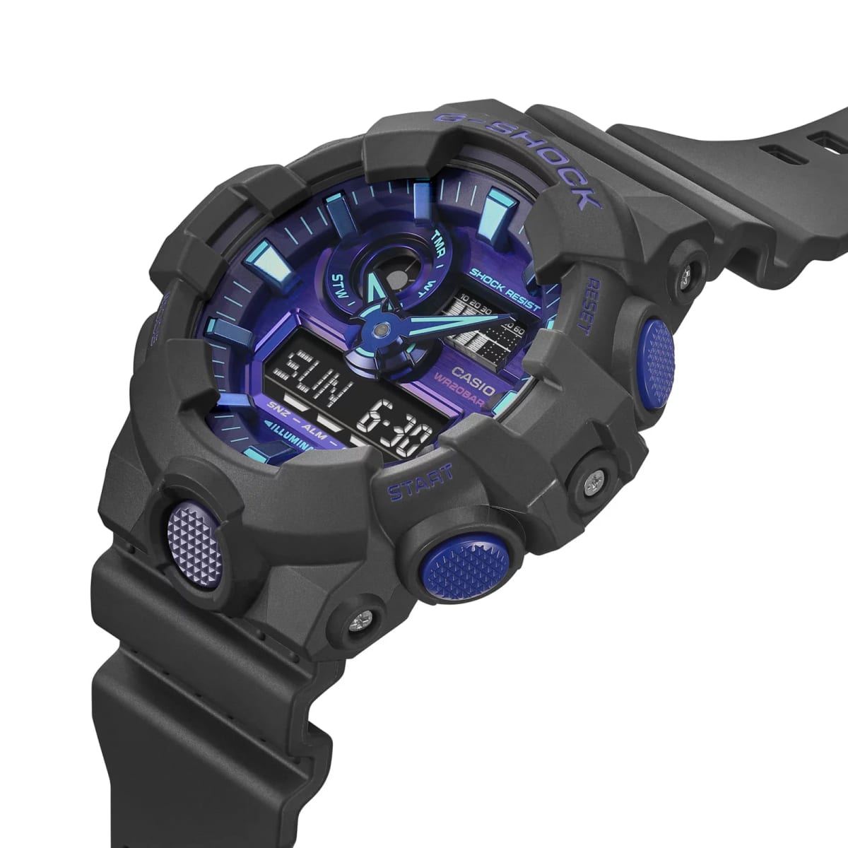 Reloj G-SHOCK GA-700VB-1A Resina Hombre Negro5
