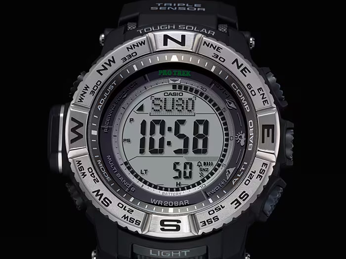 Reloj PROTREK PRW-3500-1 Resina Hombre Negro3