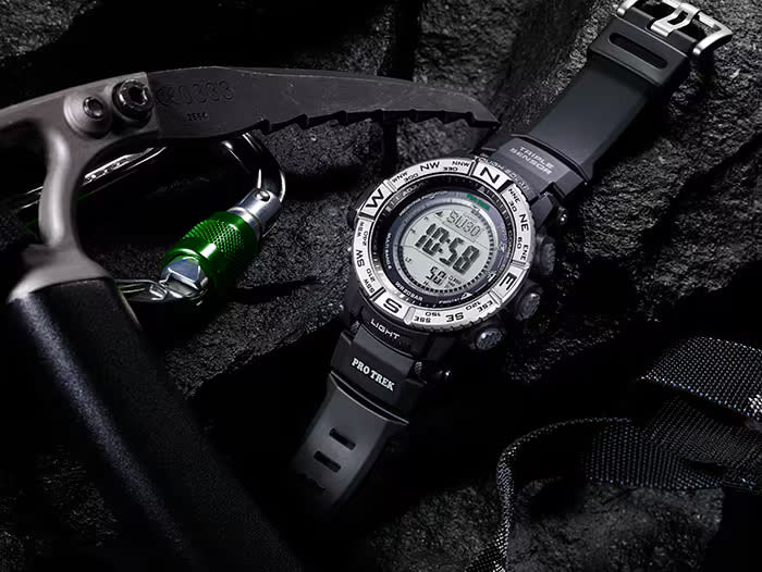 Reloj PROTREK PRW-3500-1 Resina Hombre Negro5