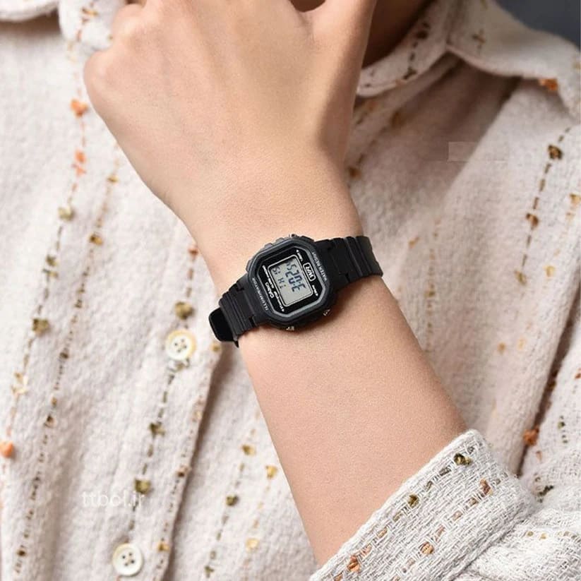 Reloj CASIO Regular LA-20WH-1A Resina Juvenil Negro4