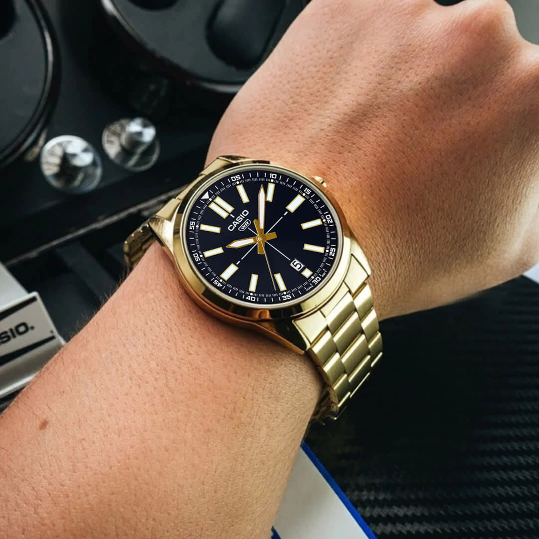 Reloj CASIO Regular MTP-VD02G-1E Acero Hombre Dorado4