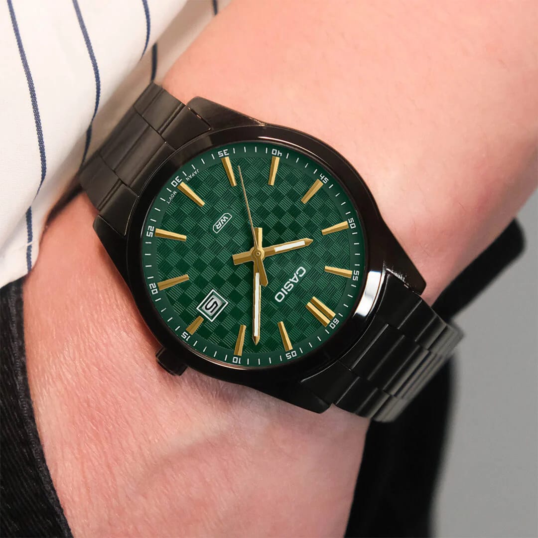 Reloj CASIO Regular MTP-VD03B-3A Acero Hombre Negro2