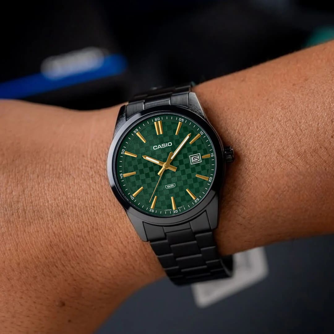 Reloj CASIO Regular MTP-VD03B-3A Acero Hombre Negro3