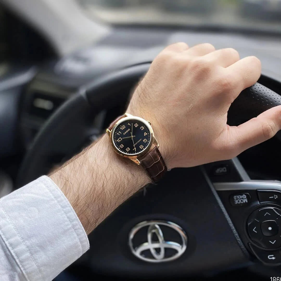 Reloj CASIO Regular MTP-V001GL-1B Acero Hombre Dorado4