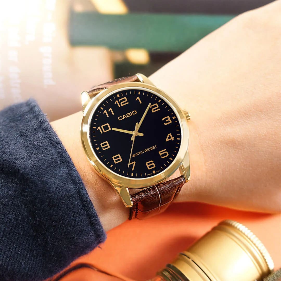 Reloj CASIO Regular MTP-V001GL-1B Acero Hombre Dorado5