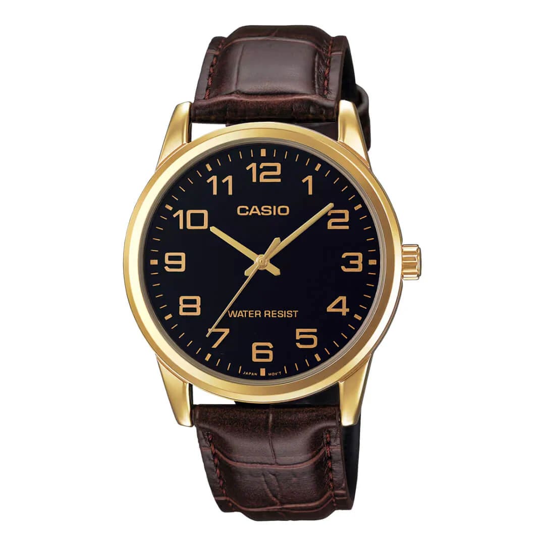 Reloj CASIO Regular MTP-V001GL-1B Acero Hombre Dorado1