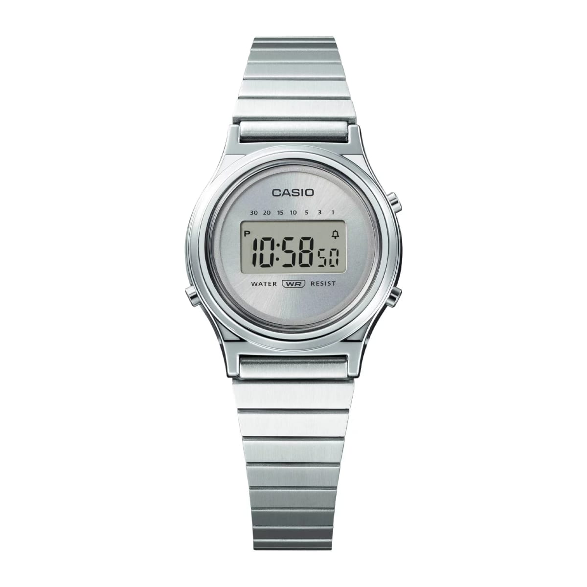 Reloj CASIO Retro LA700WE-7A Resina/Cromado Mujer Plateado2