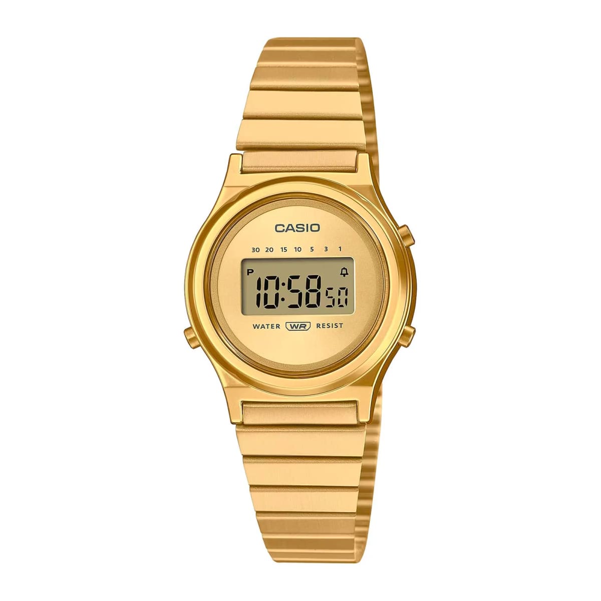 Reloj CASIO Retro LA700WEG-9A Resina/Cromado Mujer Dorado1