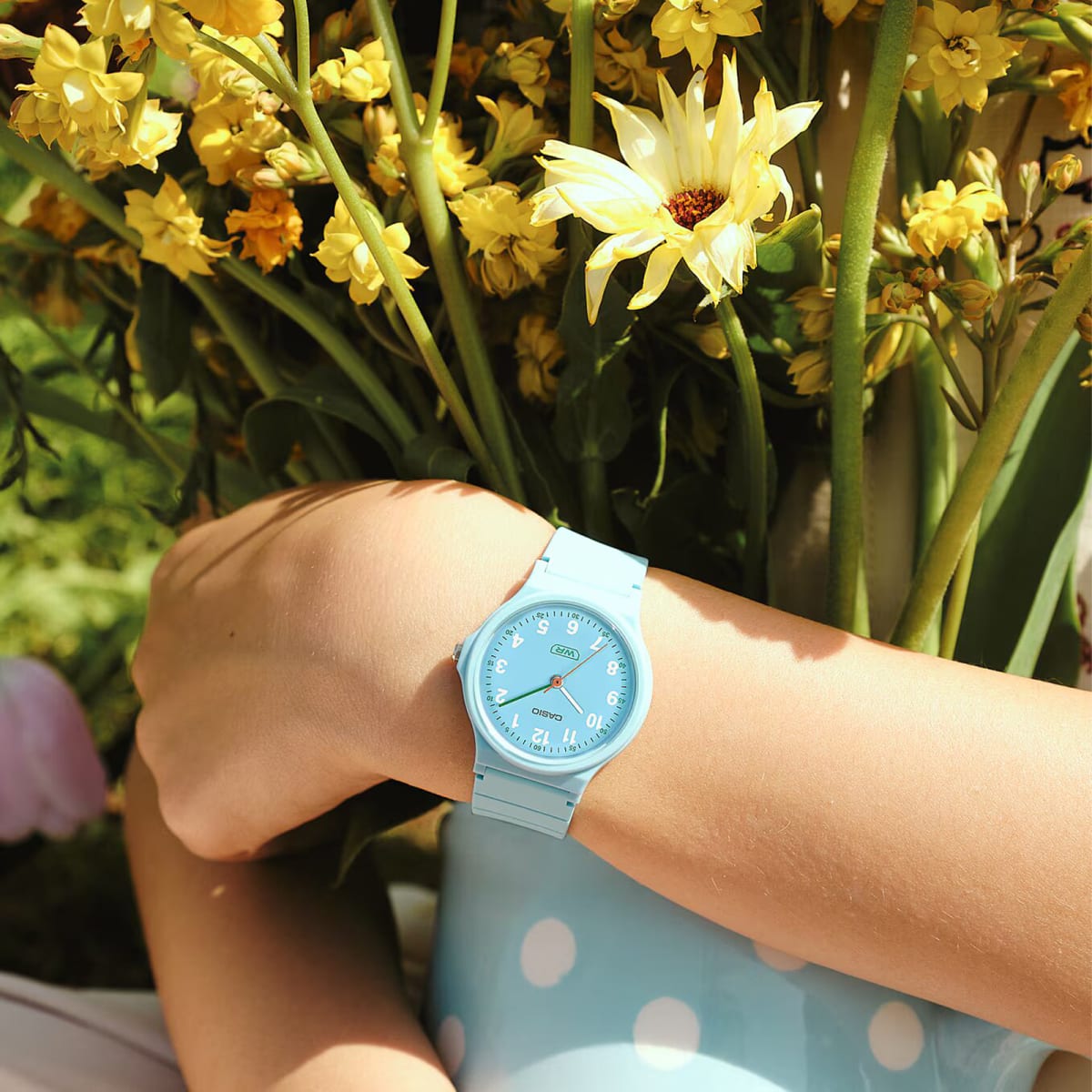 Reloj CASIO Regular LQ-24B-2B Resina Mujer Azul3