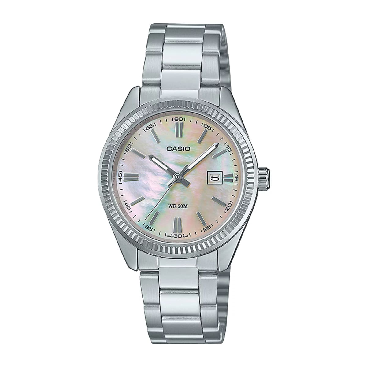Reloj CASIO Regular LTP-1302DS-4A Acero Mujer Plateado1