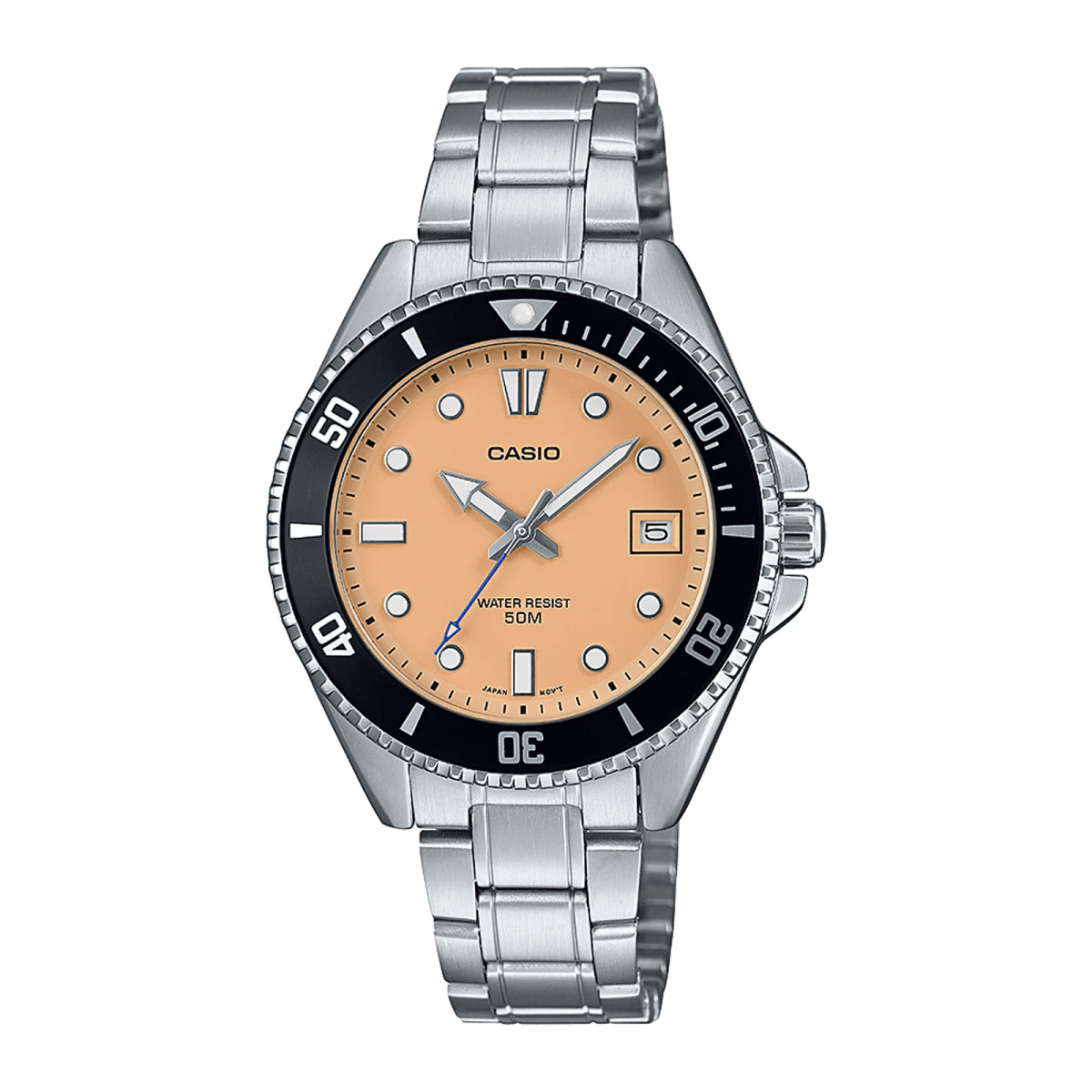 Reloj CASIO Regular MDV-10D-4A2 Acero Unisex Plateado1
