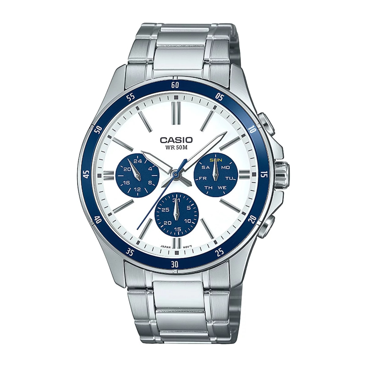 Reloj CASIO Regular MTP-1374D-7A2 Acero Hombre Plateado1