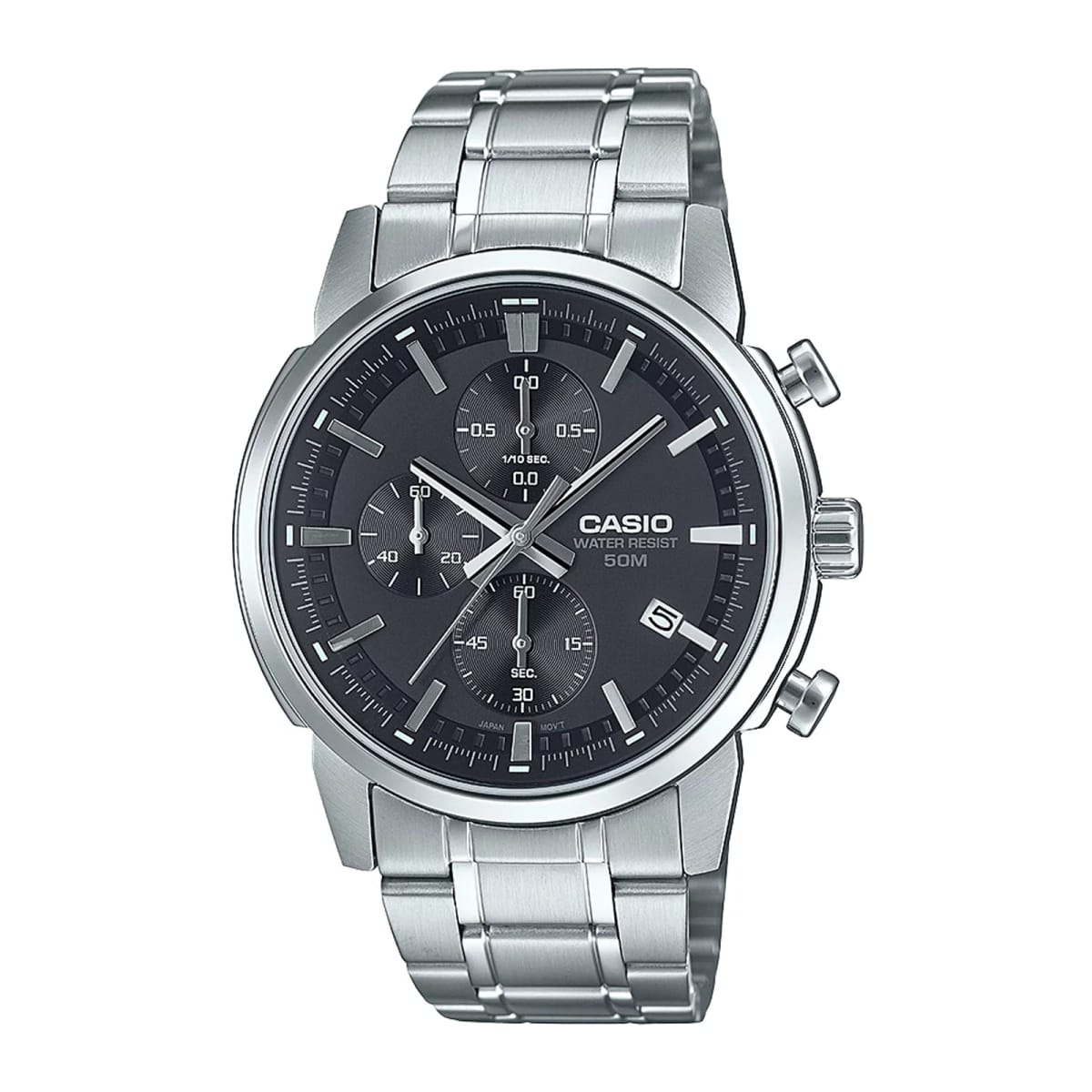 Reloj CASIO Regular MTP-E510D-1A1 Acero Hombre Plateado1