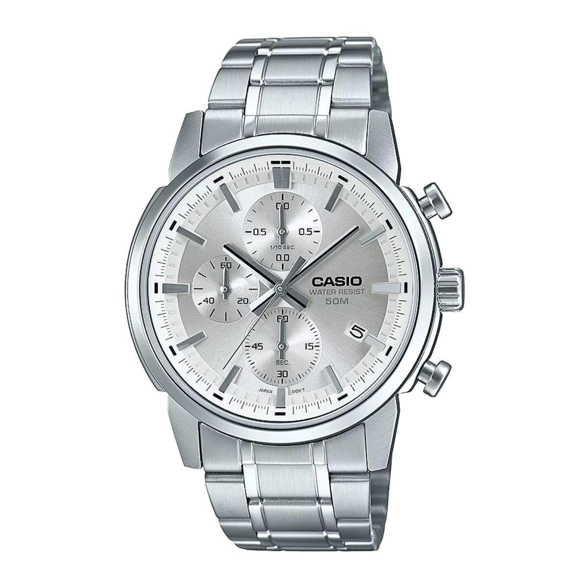Reloj CASIO Regular MTP-E510D-7A Acero Hombre Plateado1