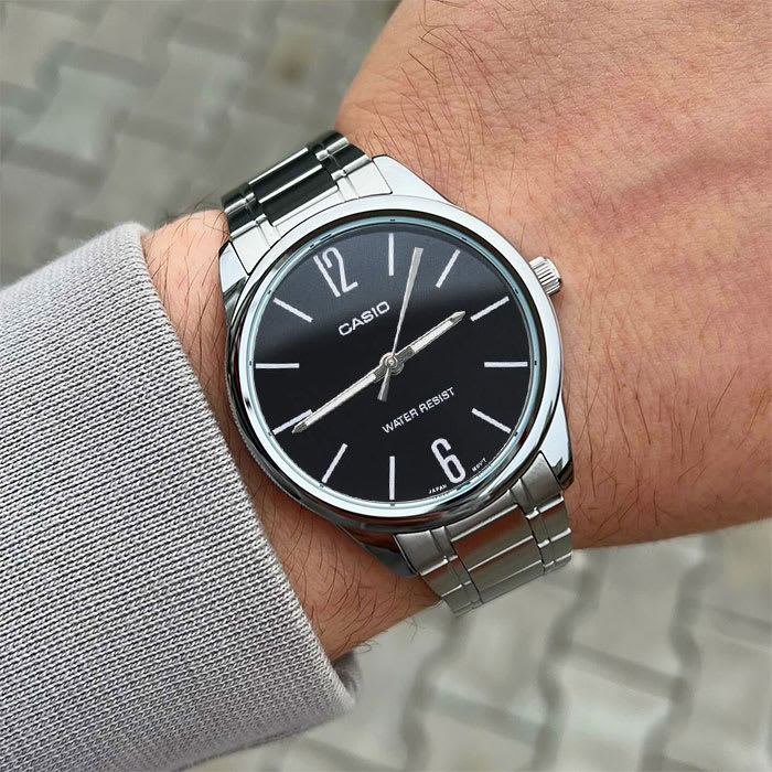 Reloj CASIO Regular MTP-V005D-1B Acero Hombre Plateado3