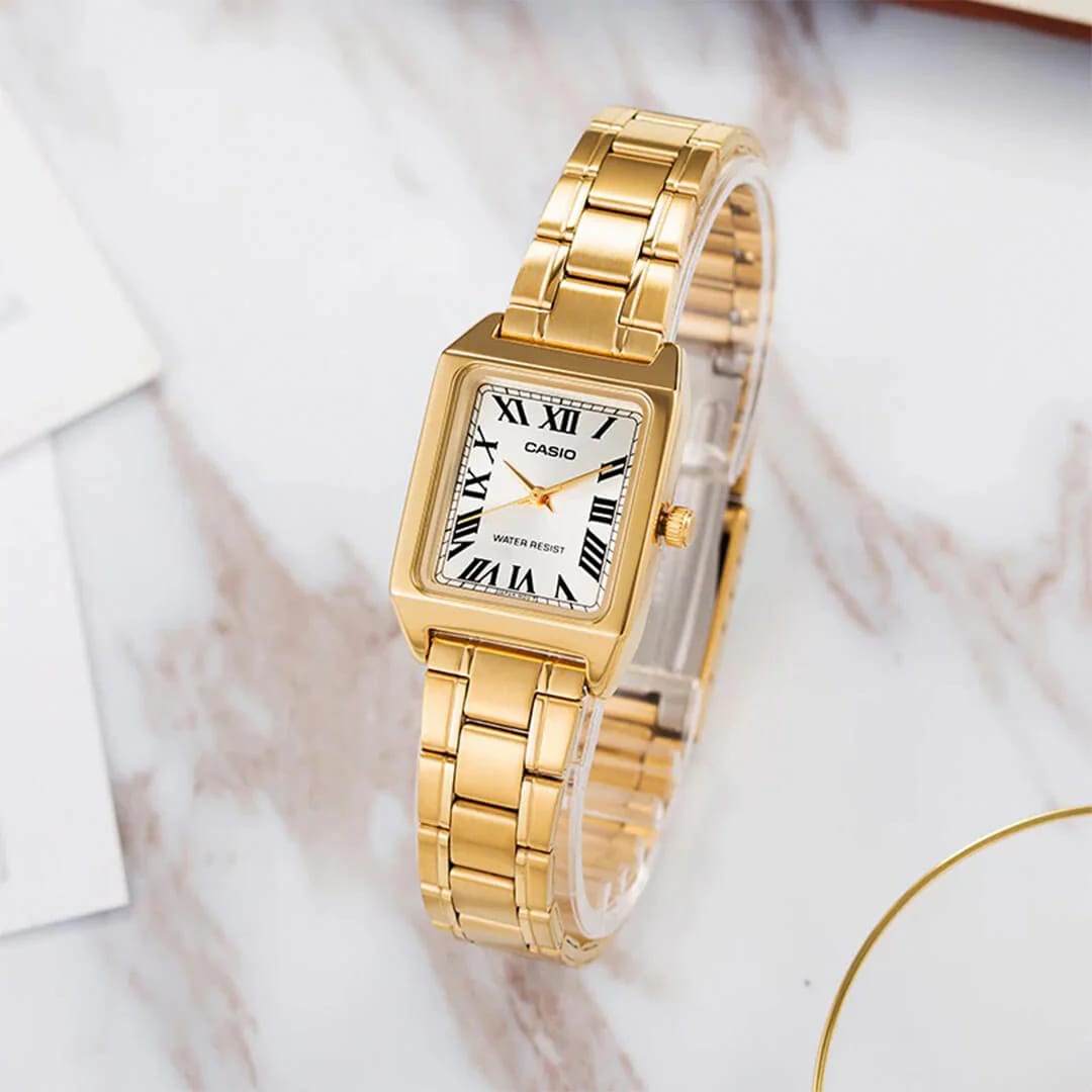 Reloj CASIO Regular LTP-V007G-9B Acero Mujer Dorado2