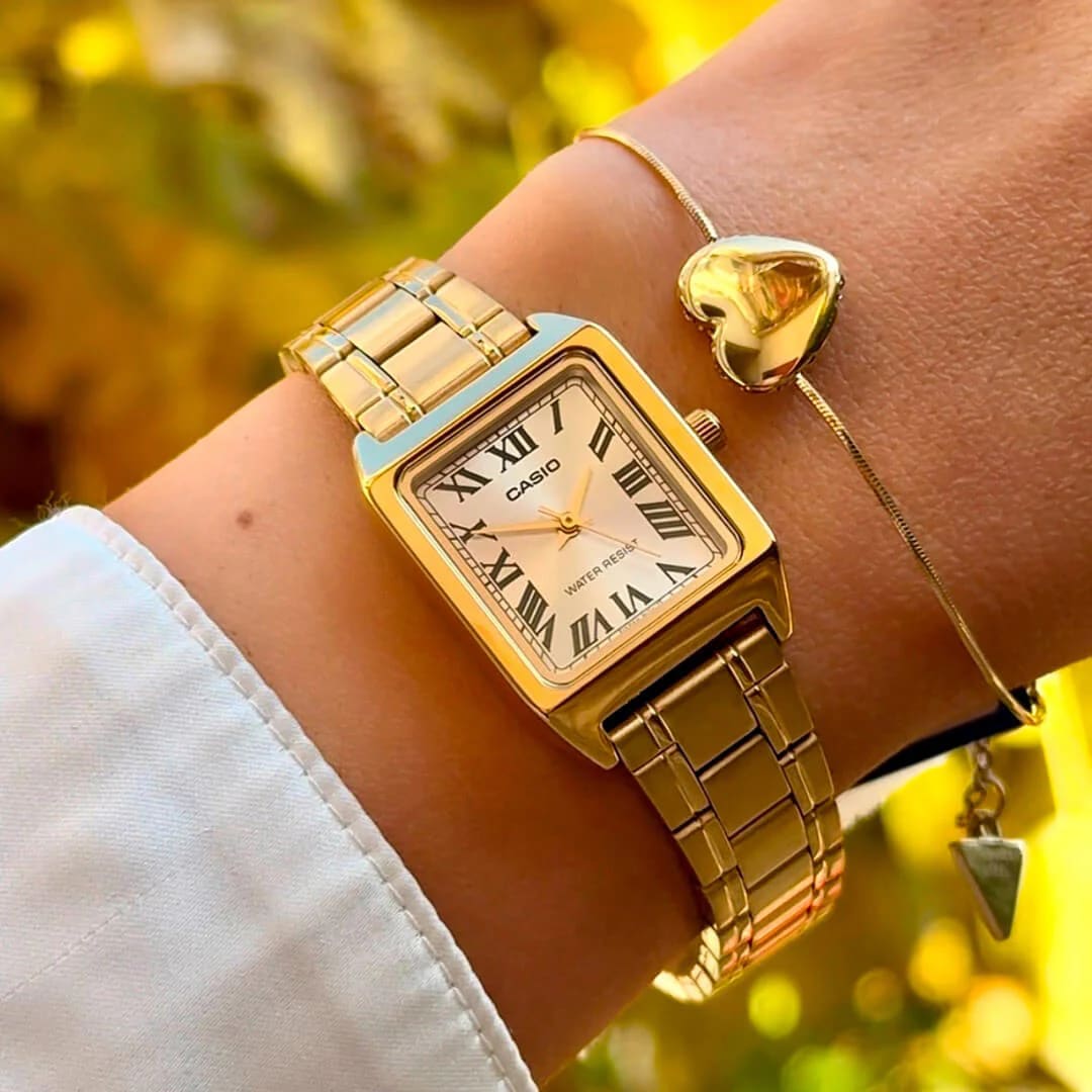 Reloj CASIO Regular LTP-V007G-9B Acero Mujer Dorado3