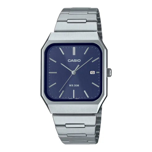 Reloj CASIO Regular MTP-B185D-2A1 ACERO Hombre Plateado1