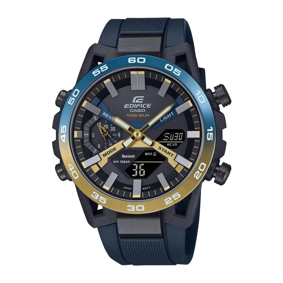 Reloj EDIFICE ECB-2000NP-1A Carbono/Acero Hombre Negro1