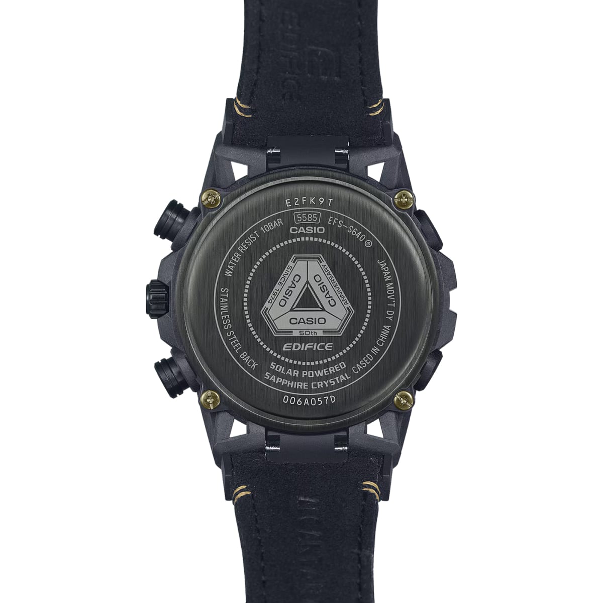 Reloj EDIFICE EFS-S640ZE-1A Carbono/Acero Hombre Negro3