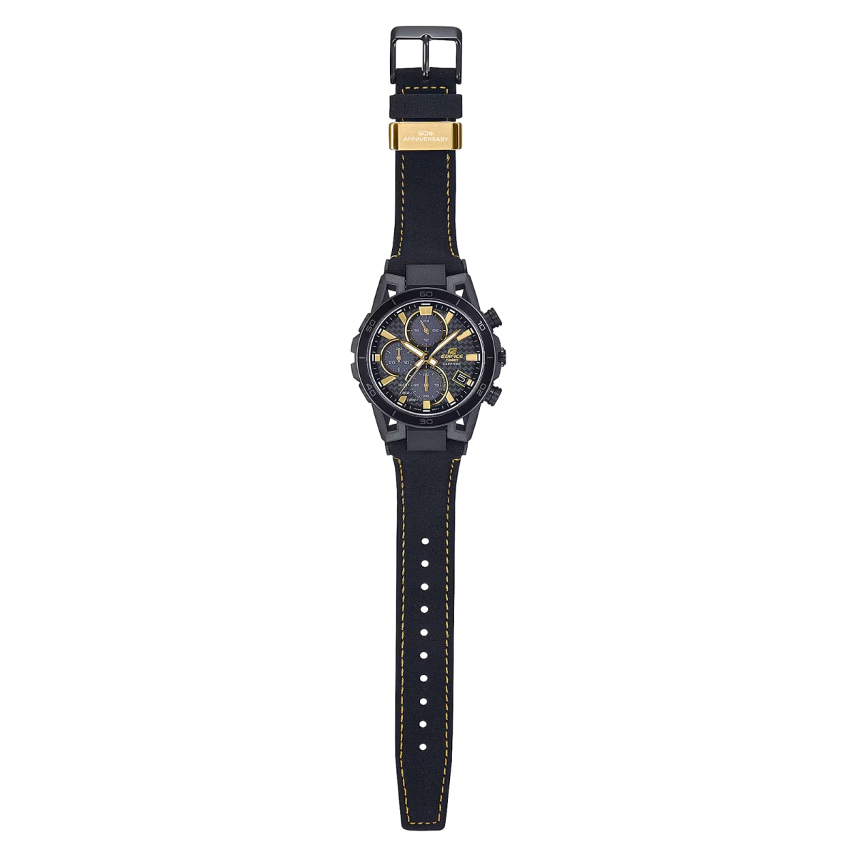 Reloj EDIFICE EFS-S640ZE-1A Carbono/Acero Hombre Negro4