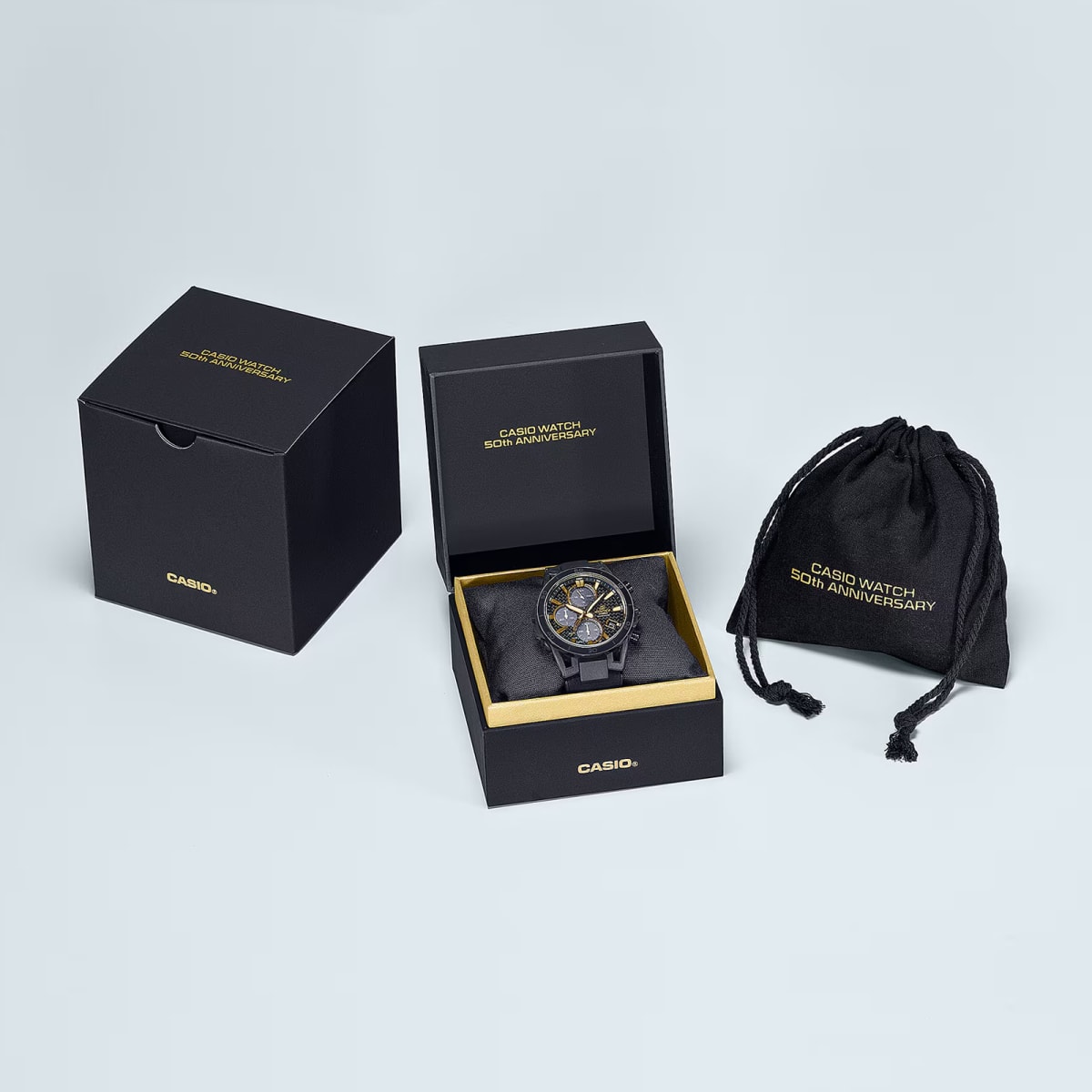 Reloj EDIFICE EFS-S640ZE-1A Carbono/Acero Hombre Negro5